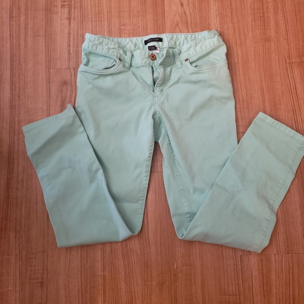 Land's End Seafoam Jeans